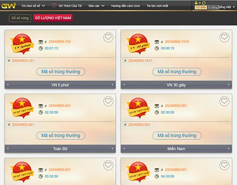 PK10 – Turbo Keno – Yeekee – nhiều hình thức chơi hiện đại